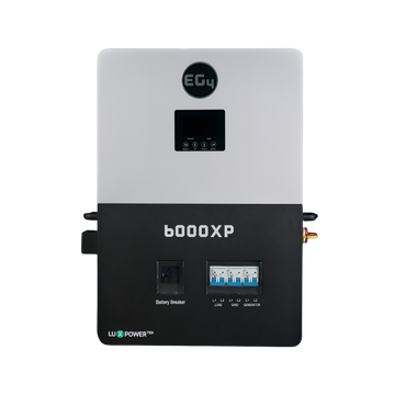 EG4 6000XP Off Grid | 8000W PV Input | 6000W Output | 48V 120/240V Split Phase | All-In-One Solar Inverter