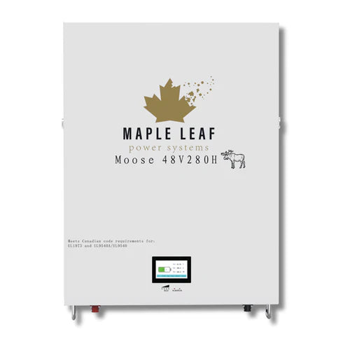 Maple Leaf 14.3kWh 280AH | 51.2V | Indoor | Heated | UL1973, UL9540A, UL9540