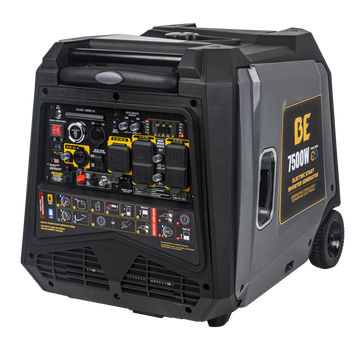 BE Power BE7500IDATS - 7500W Portable Dual Fuel Inverter Generator With 2 Wire Start